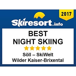 Award: Best night skiing Söll